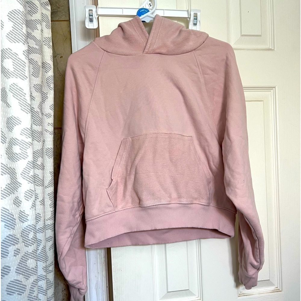 aerie Dusty Pink Hooded Sweatshirt